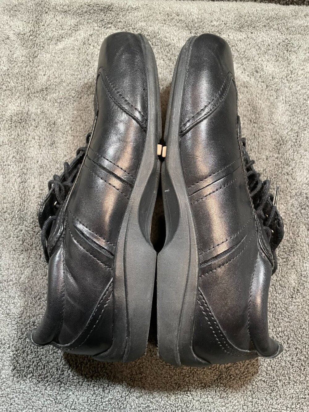 P. W. Minor Maddie Oxford Shoes Womens Size 6.5 3W Black Leather Comfort 11732 - Picture 8 of 12